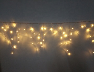 LED Shooting Star Icicle Lights: Hangable Outdoor Christmas Decorations