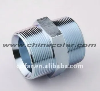 Carton Steel Hydraulic adapter hydraulic fitting