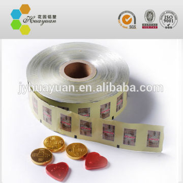Printed Aluminum Foils for Chocolate Packing
