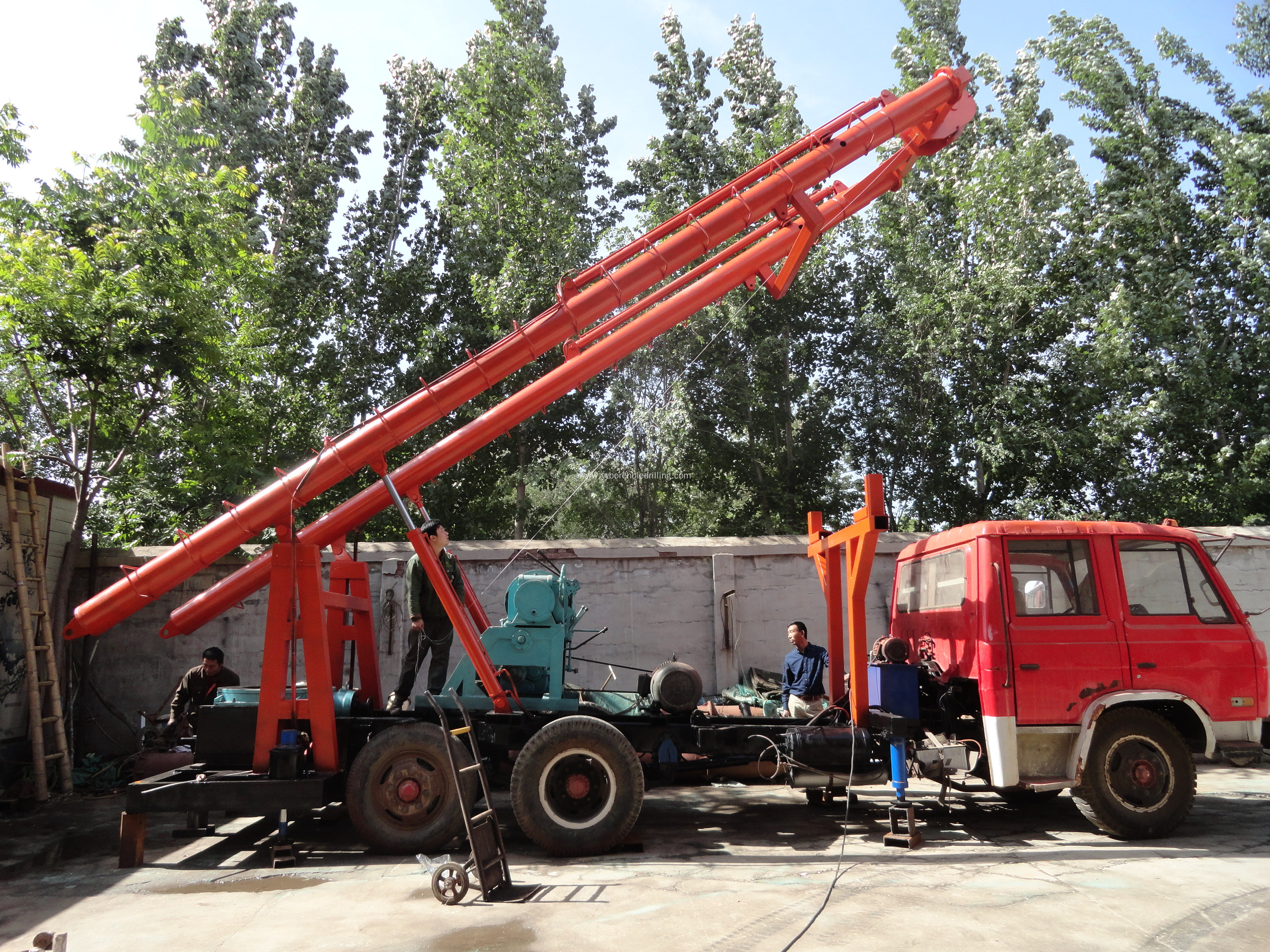 300meters depth Reverse Circulation Drilling Rig