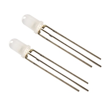 Đèn LED nhúng màu đỏ và màu xanh lá cây của T-13/4 5 mm