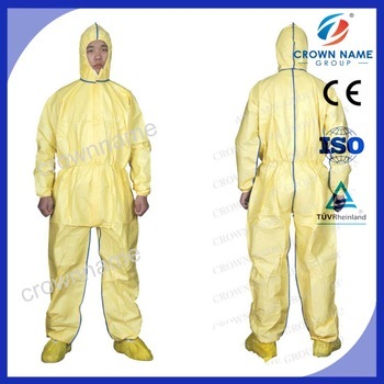 Disposable nonwoven PP/PE Coverall