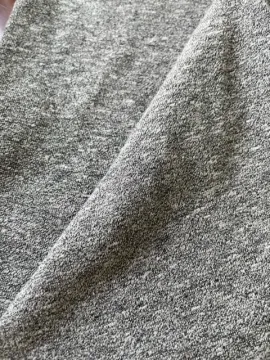 grey black and white jersey knit fabric