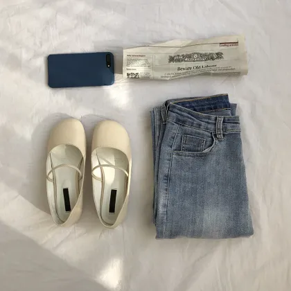 Autumn Straight Casual Jeans