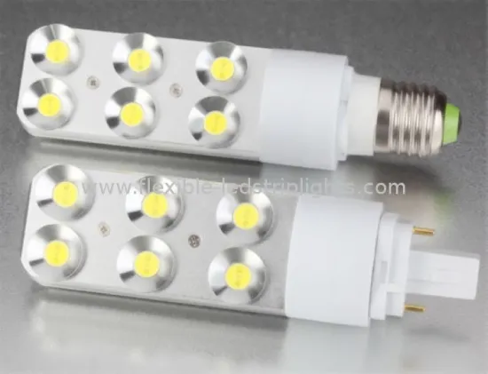 6w Ac 120v, 130v, 140v 2800k - 6500k 600lm E27, G24 Led Lights (50hz / 60hz)