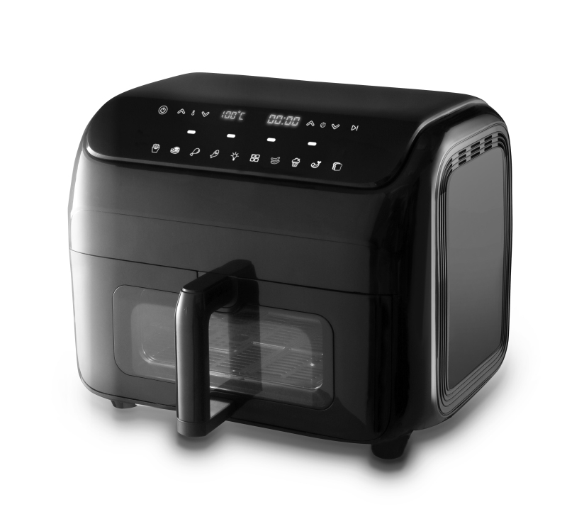 New 5L 6L 7L 8L 12L oil Free Fryer Electric deep Digital rapid Air Fryer stainless Steel, smart air fryer