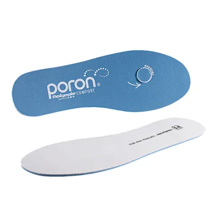 PORON Shock-Absorbing Casual Sports Shoes with Anti-Odor Cowhide Insole