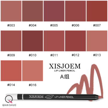 Long-Lasting Lip Liner in Red and Brown