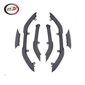 Durable New Wheel Eyebrow for 2024 Toyota Prado LC250 - White/Gray/Black/Silver ABS
