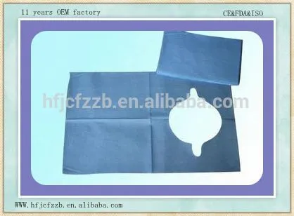 OEM acceptable protective dental arpon ,dental tissue apron PE+CE