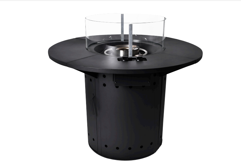 Firetable Round black