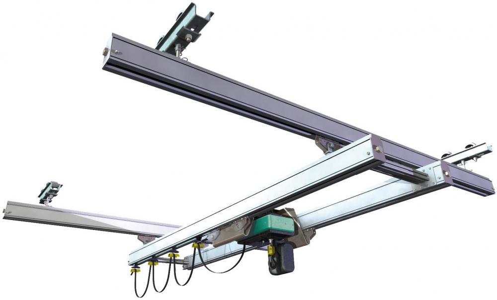 Double-girder Articulated Light Crane