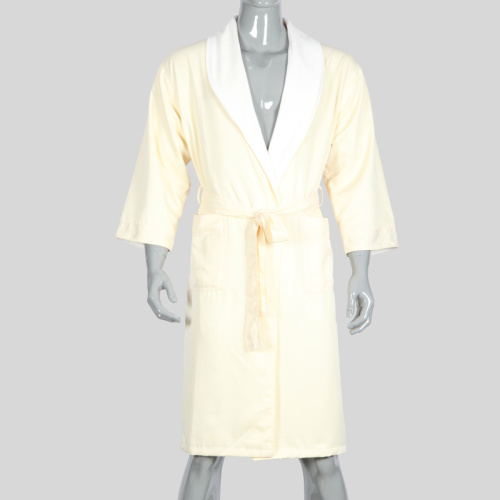 Luxo de luxo de luxo personalizado Microfiber Bathrobe