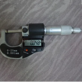 PT69 Digital Outside Micrometer 0-25mm Digimatic Micrometer