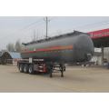 11m Tri-trục Corrosive Hàng hóa Vận tải Tank Semi-trailer