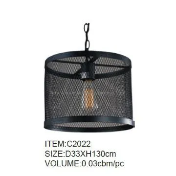 Contemporary Black metal Pendant Lighting(C2022)