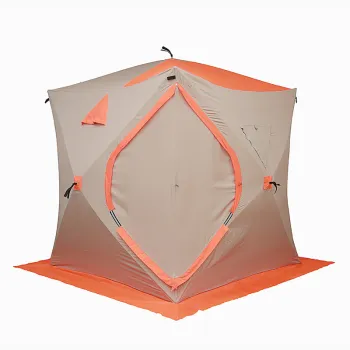 Hexagon Insulated Pop-Up Tent for Winter Camping and Carp Fishing
