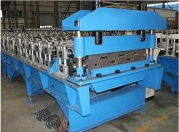 Durable top floor deck forming machine