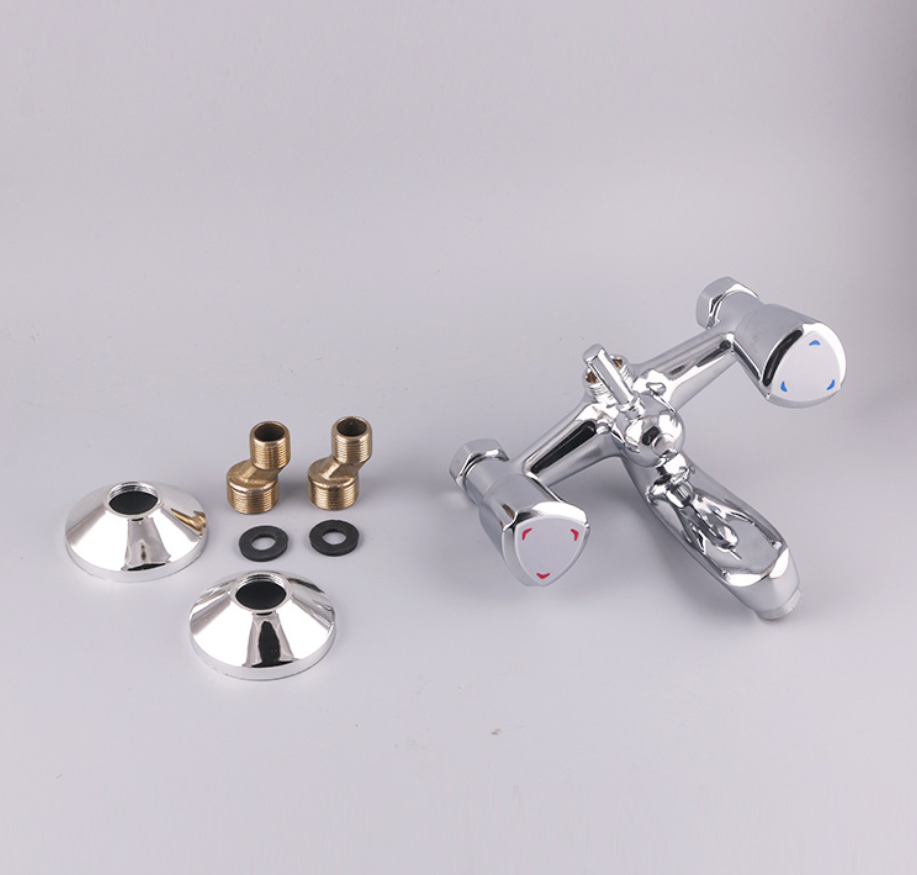 sanyin新しいデザインカラフルなフレキシブルホース壁掛けキッチンシンクタップスプレーヘッド付き