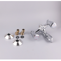 sanyin new design colorful flexible hose wall mounted kitchen sink tap with spray head