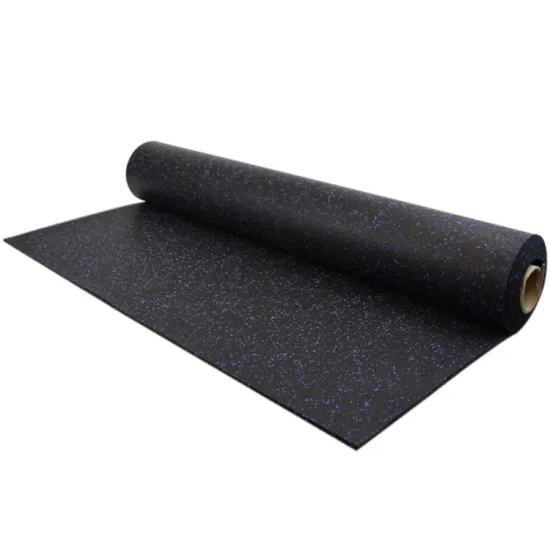 CE Certification rolled gym rubber flooring