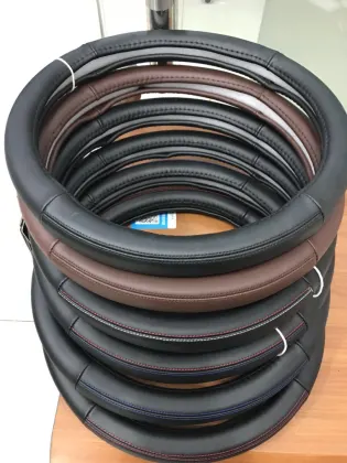 Universal Fashionable Comfortable Genuine Leather & PU Leather Steering Wheel Covers for Various Models