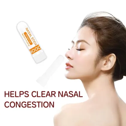 OEM Plastic Nasal Inhaler Nasal Cold Inhaler Dual-use Nasal Passage Essential Oil Aromatherapy Nasal Inhaler Tube OEM