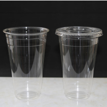 100% Biodegradable Compostable Clear Plastic Cup PLA