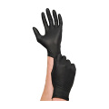 Black Industrial Powder Free Nitrile Rubber Gloves