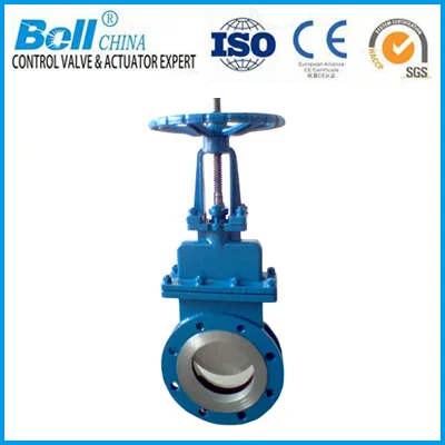 slurry knife edge gate valve