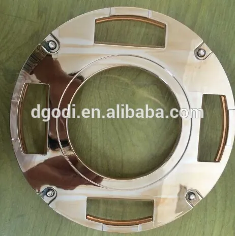 custom made cnc machining motorcycle rear hub with disc brake