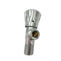 Iron Material ABS Handle Water Angle Valve For Bathroom