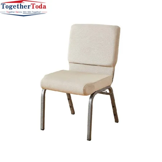 Modern Stackable Metal Wholesale Church Chairs for Sale