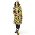 waterproof windproof quick dry printed changing robe