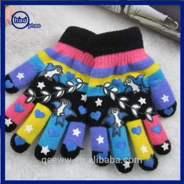 Yhao Cute Cartoon Birds Design Gloves Kids Children's Gloves