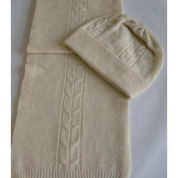 Cashmere Hat & Scarf