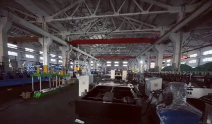 Bite section steel roll forming machine