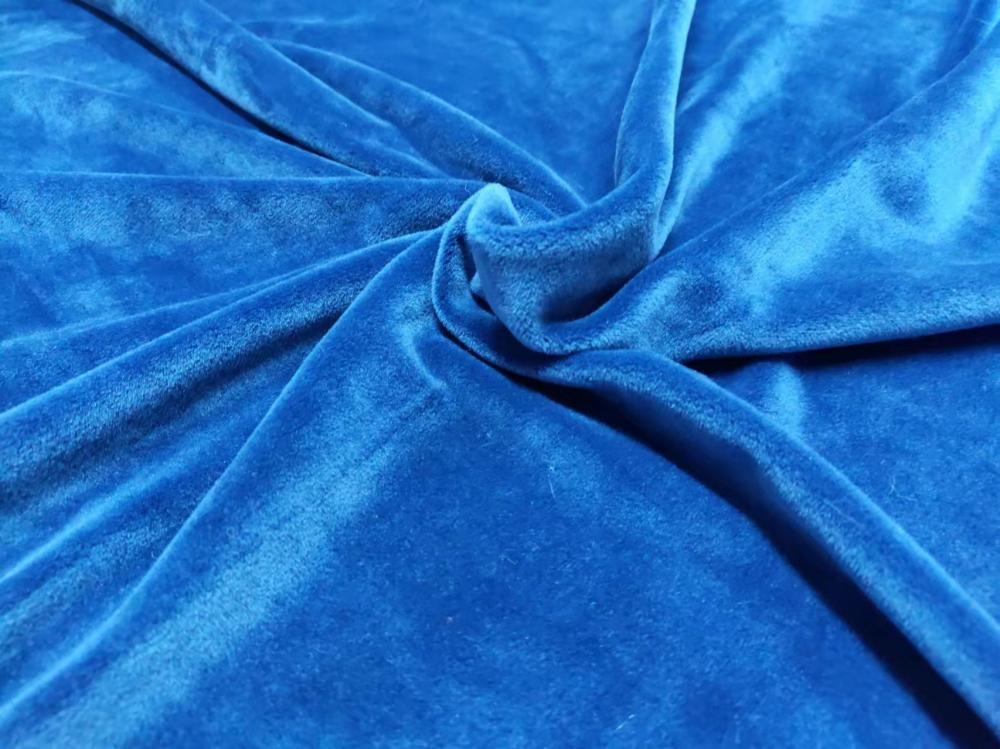 95 Polyester 5 Spandex Double Side Super Soft Fleece Fabric Jpg