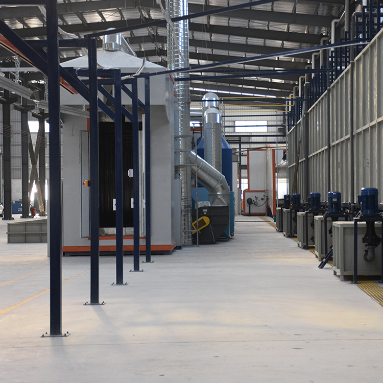 Powder Coating line for aluminum profile