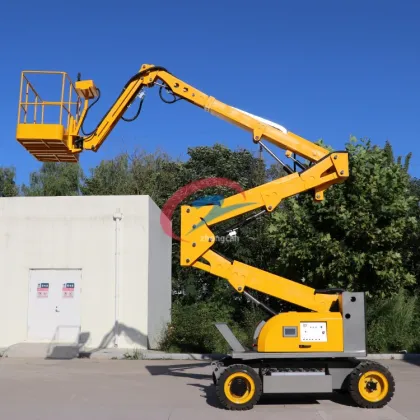 Electric Battery Power Self Propelled Boom Lift