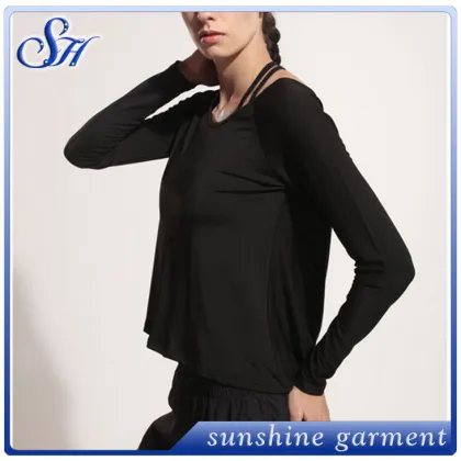 The factory price black tank top wholesale women tank tops, plain tank tops