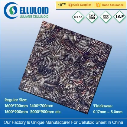 New materials celluloid sheets for glasses frames/spectacles plate