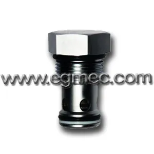 Cartridge Type Poppet Spool Stainless Hydraulic Check Valve 