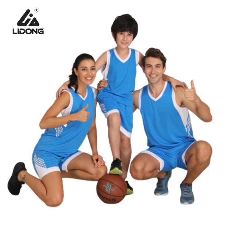 Top Design Team Blue Basketball Uniforms Basketball Jerseys