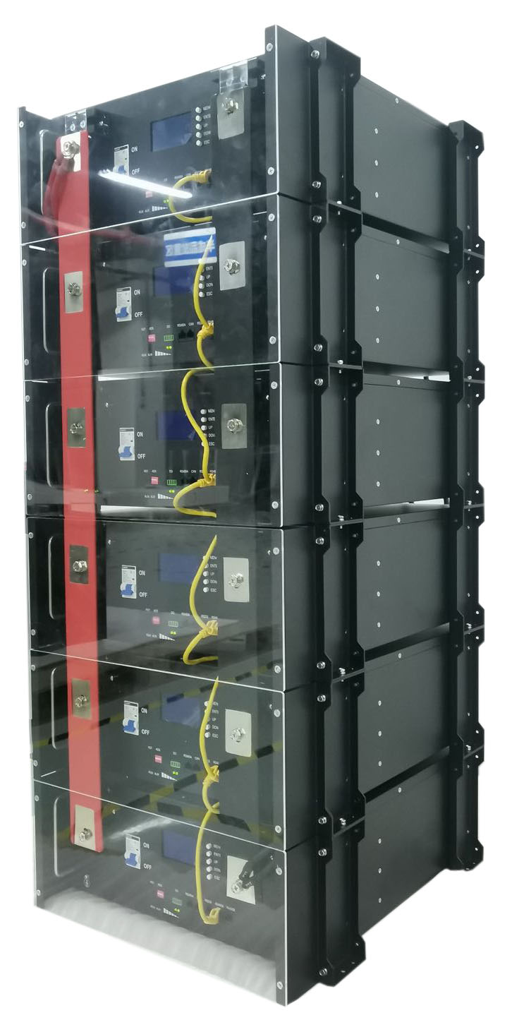 Rack 51.2V 300Ah storage lithium battery system