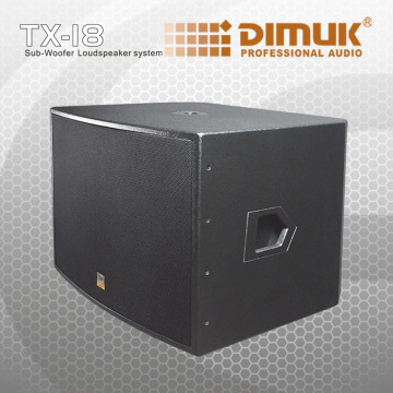 Compact 800W Subwoofer Speaker (TX-18B)