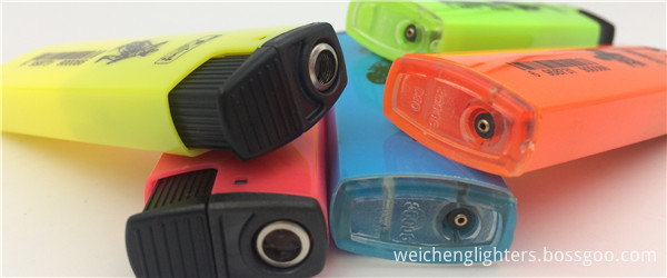 7.3cm Refillable Opaque Motorcycle Turbo Lighter