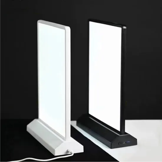 In Stock Rechargeable Wireless Light Box A4 DIY Poster Lighting with 10,000mAh Battery, 10 Hours of Use