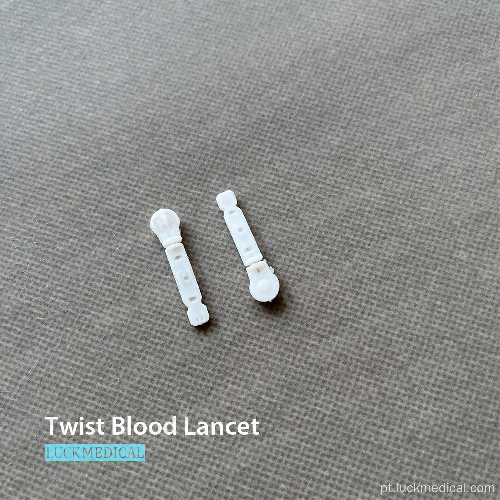 Segurança de Lancet Blood Twisted Twisted