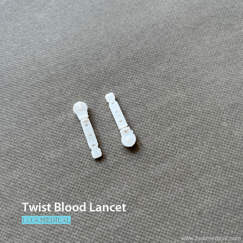 Disposable Twisted Blood Lancet Safety